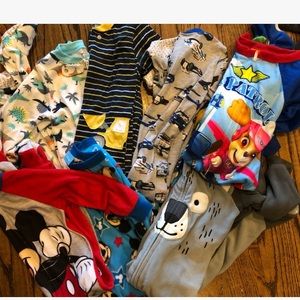 Bundle of 2T Footie Pajamas